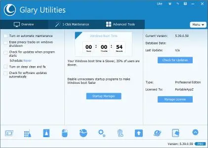 Glary Utilities Pro 5.146.0.172 Multilingual Portable