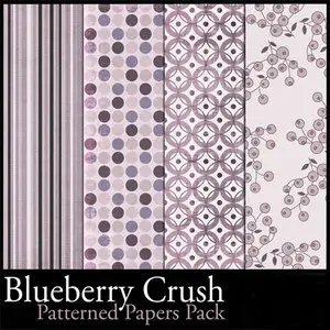 Scrap Kit: Blueberry Crush
