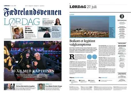 Fædrelandsvennen – 27. juli 2019