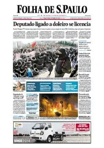  Jornal Folha de São Paulo - 8 de abril de 2014 - Terça