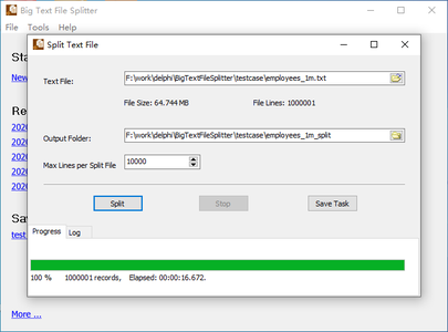 Withdata BigTextFileSplitter 3.5.4 (x64)