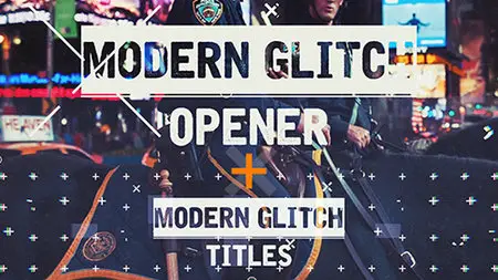 Epic Modern Glitch Opener - Project for After Effects (VideoHive)
