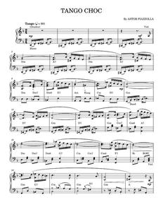 Tango choc (Doudou) - Astor Piazzolla, Perez Prado (Piano Solo)