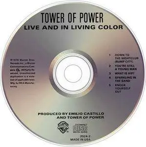 Tower Of Power - Live And In Living Color (1976) {1989 Warner Bros.} **[RE-UP]**