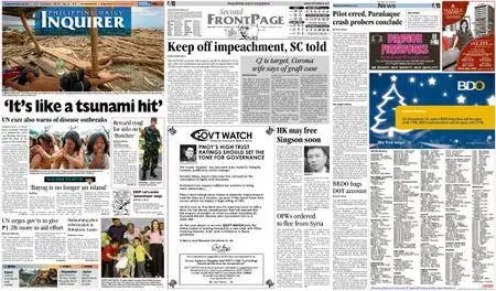Philippine Daily Inquirer – December 23, 2011