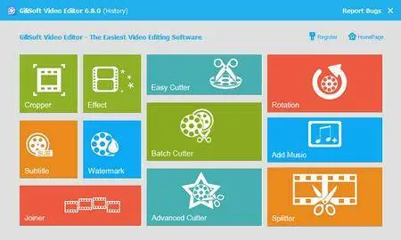 GiliSoft Video Editor 7.5.0 DC 23.08.2016 Multilingual