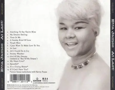 Etta James - At Last! (1960) [1999, Remastered with Bonus Tracks]