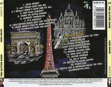 The Glitter Band - Paris Match (1976)