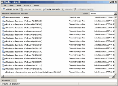 Absolute Uninstaller ver.2.0