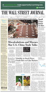 The Wall Street Journal – 13 May 2019