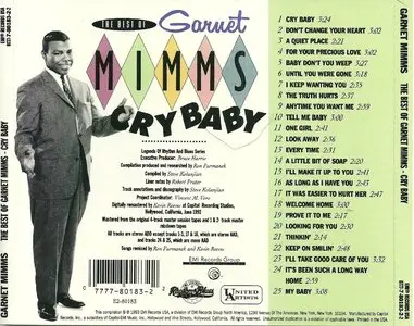 Garnet Mimms - The Best Of Garnet Mimms - Cry Baby (1993)