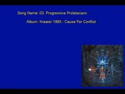 Kreator - Cause For Conflict (1995) [2018, 2 Blue LP, Vinyl Rip 16/44 & mp3-320 + DVD] Re-up