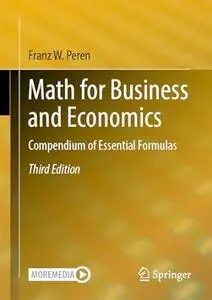 Math for Business and Economics (3rd Edition)