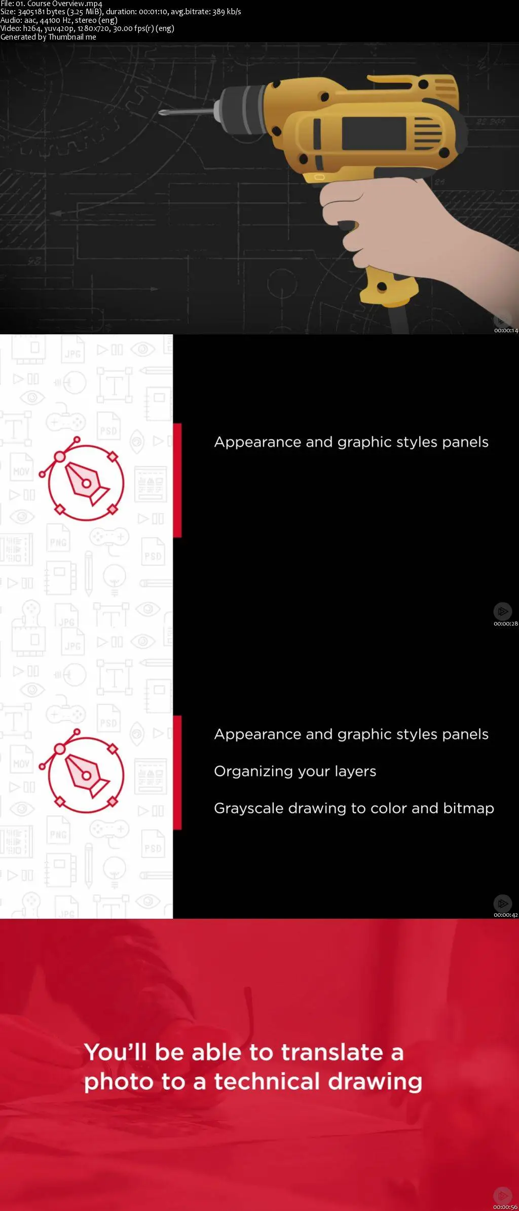 Illustrator CC Technical Drawing