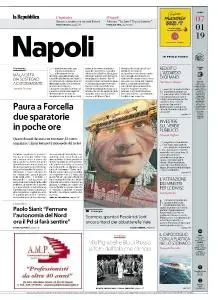la Repubblica Napoli - 7 Gennaio 2019