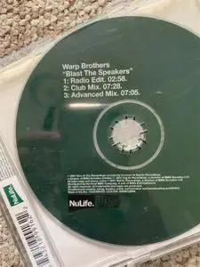 Warp Brothers - Blast The Speakers (UK CD5) (2001) {NuLife}