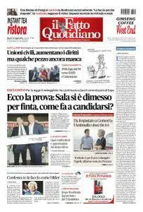 Il Fatto Quotidiano - 12 Maggio 2016