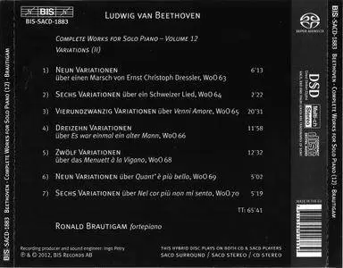 Ronald Brautigam - Beethoven: Complete Works For Solo Piano Vol.12 (2012)