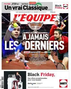 L'equipe du Vendredi 23 Novembre 2018