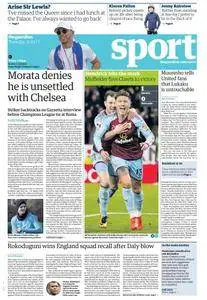 The Guardian Sports supplement  31 October 2017