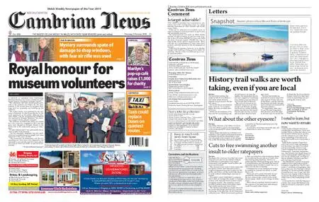 Cambrian News Arfon & Dwyfor – 04 October 2019