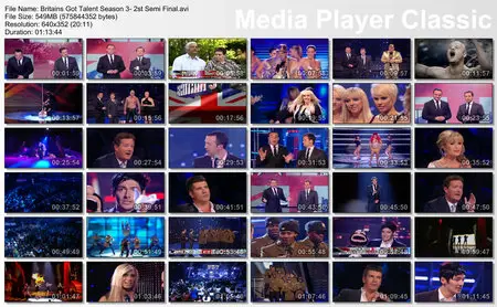 Britains Got Talent Season 3 - Semi Final (2009)