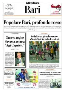 la Repubblica Bari – 04 luglio 2019