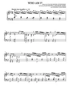 Who Am I? - Les Miserables Musical (Piano Solo)