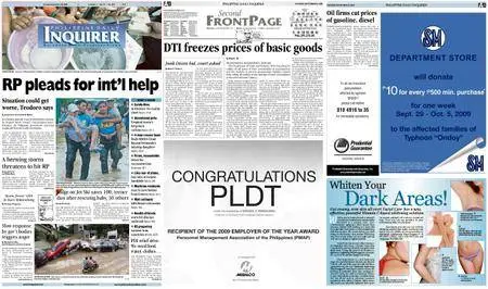Philippine Daily Inquirer – September 29, 2009