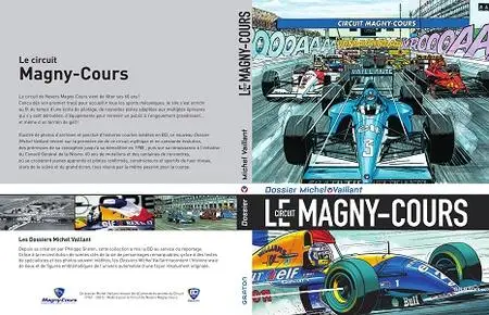 Michel Vaillant - Dossier - Le Circuit Magny-Cours (Edition Tome 60 Ans)