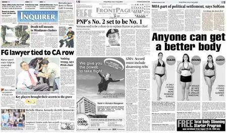 Philippine Daily Inquirer – August 27, 2008