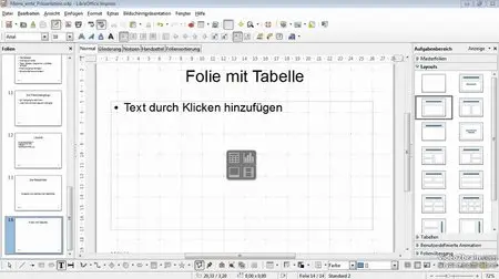  LibreOffice 4 Impress – Grundlagen Ihr Einstieg in das Präsentationsprogramm