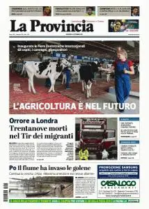 La Provincia di Crema - 24 Ottobre 2019