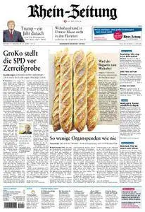 Rhein-Zeitung - 15. Januar 2018