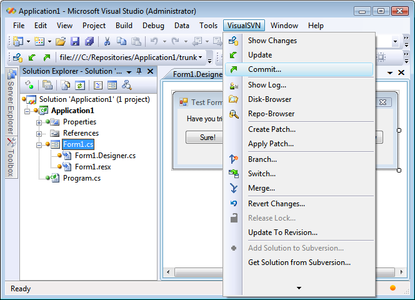 VisualSVN 1.7.6 (updated) 