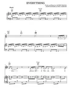 Everything - Lauren Daigle (Piano-Vocal-Guitar)