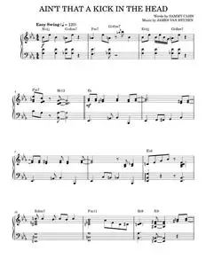 Ain't That A Kick In The Head (arr. Brent Edstrom) - Dean Martin (Piano Solo)