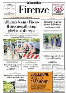 la Repubblica Firenze - 21 Settembre 2020