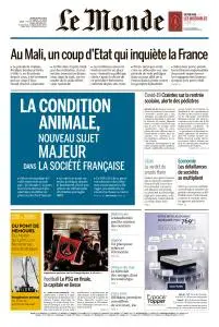 Le Monde du Jeudi 20 Août 2020