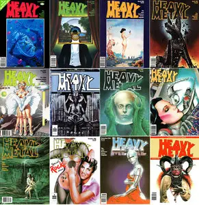 Heavy Metal #1 - #12 (1980)