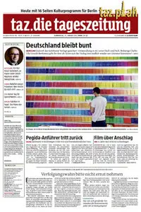 Tageszeitung TAZ vom 22 Januar 2015