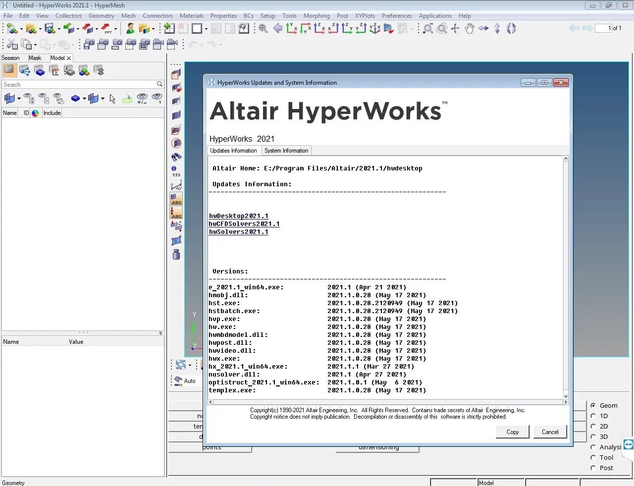 download the new for windows Altair HyperWorks FEKO 2023.0
