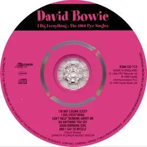 David Bowie - I Dig Everything: The 1966 Pye Singles (1966) {Sanctuary Records CMRCD1471 Mini-CD 2006 Re-issue}
