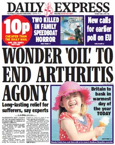 Daily Express - Monday, 6 May  2013