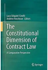 The Constitutional Dimension of Contract Law: A Comparative Perspective [Repost]