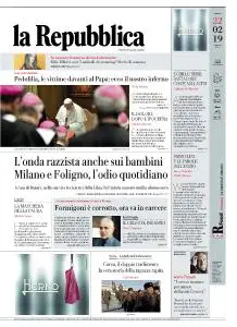 la Repubblica - 22 Febbraio 2019