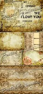 Stock Photo - Vintage Backgrounds 6