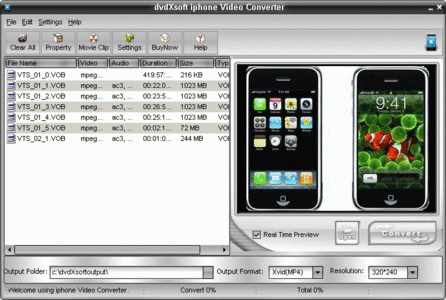 DvdXsoft iPhone Video Converter 1.36