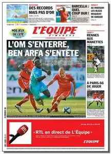 L'Equipe - Dimanche 15 Aout 2010