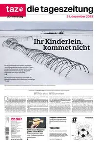 taz die tageszeitung  - 21 Dezember 2023